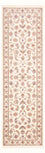 Alfombra de pasillo Alfombra Persa - Tabriz - Real - 296 x 86 cm - crema