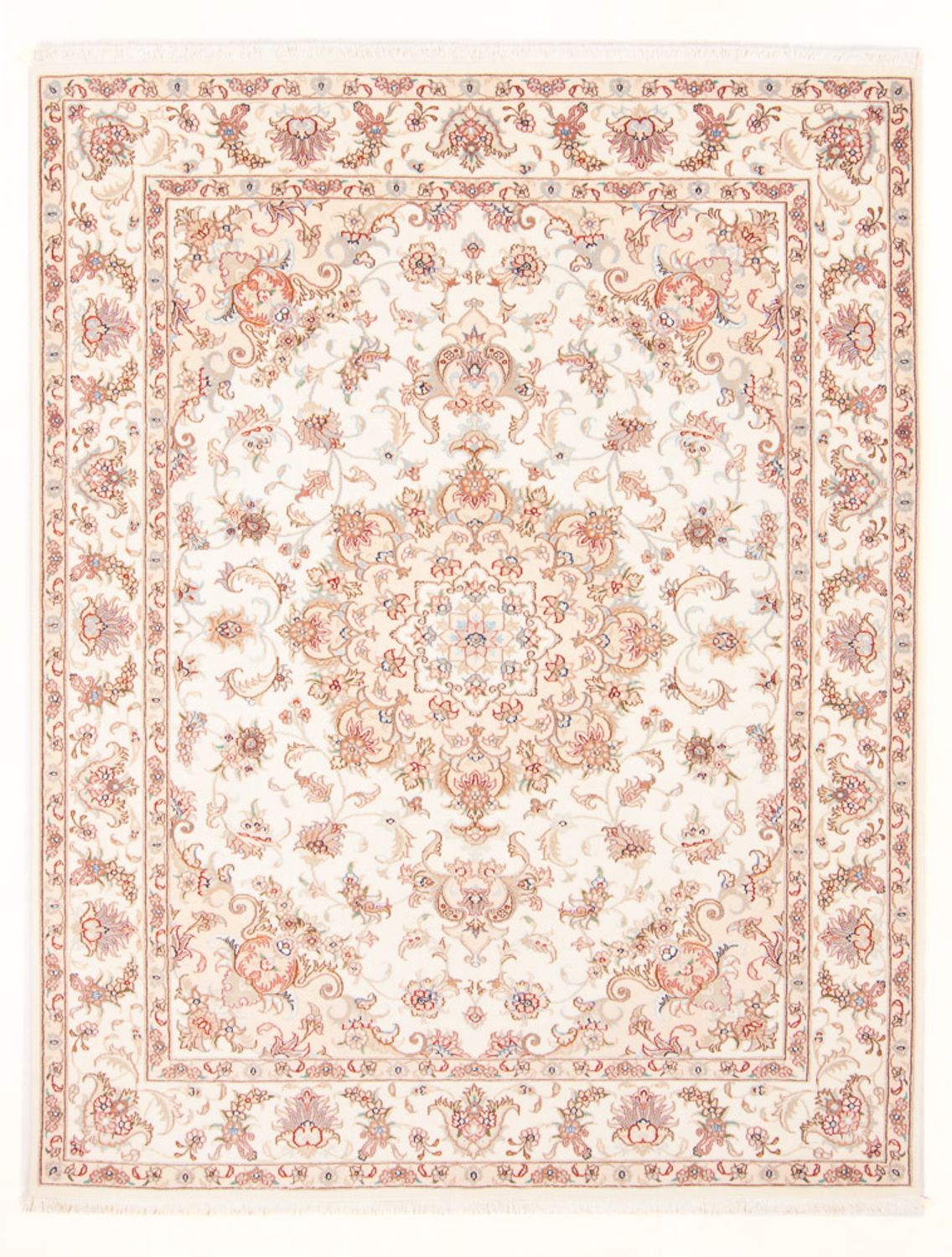 Alfombra Persa - Tabriz - Real - 200 x 149 cm - crema