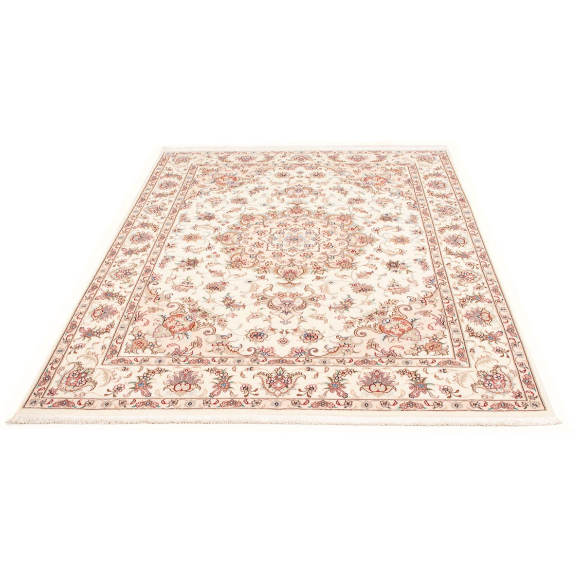 Alfombra Persa - Tabriz - Real - 200 x 149 cm - crema