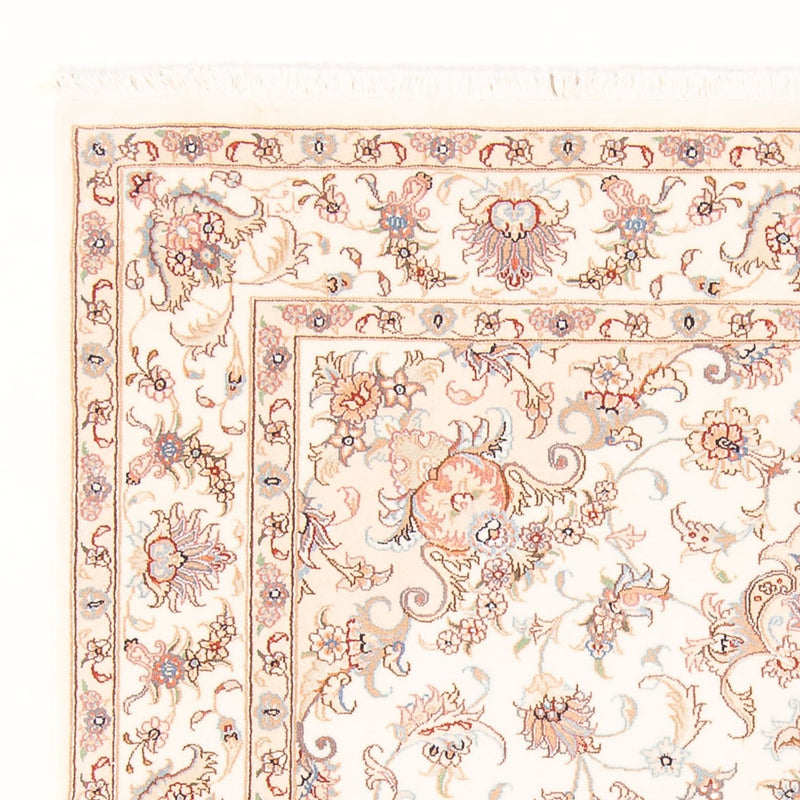 Alfombra Persa - Tabriz - Real - 194 x 148 cm - crema