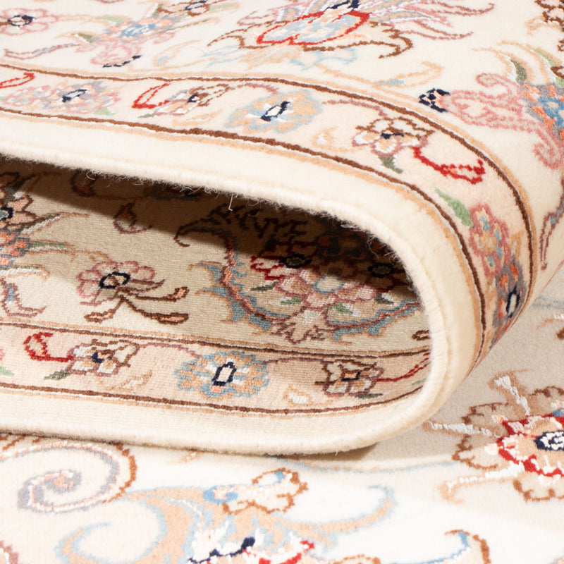 Alfombra Persa - Tabriz - Real - 194 x 148 cm - crema