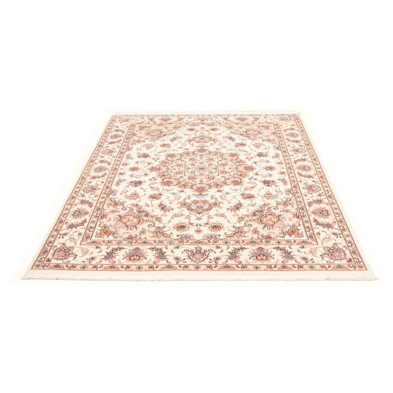 Alfombra Persa - Tabriz - Real - 194 x 148 cm - crema