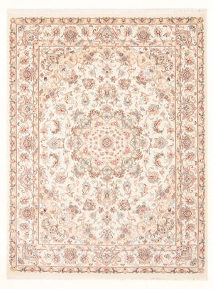 Alfombra Persa - Tabriz - Real - 203 x 150 cm - crema