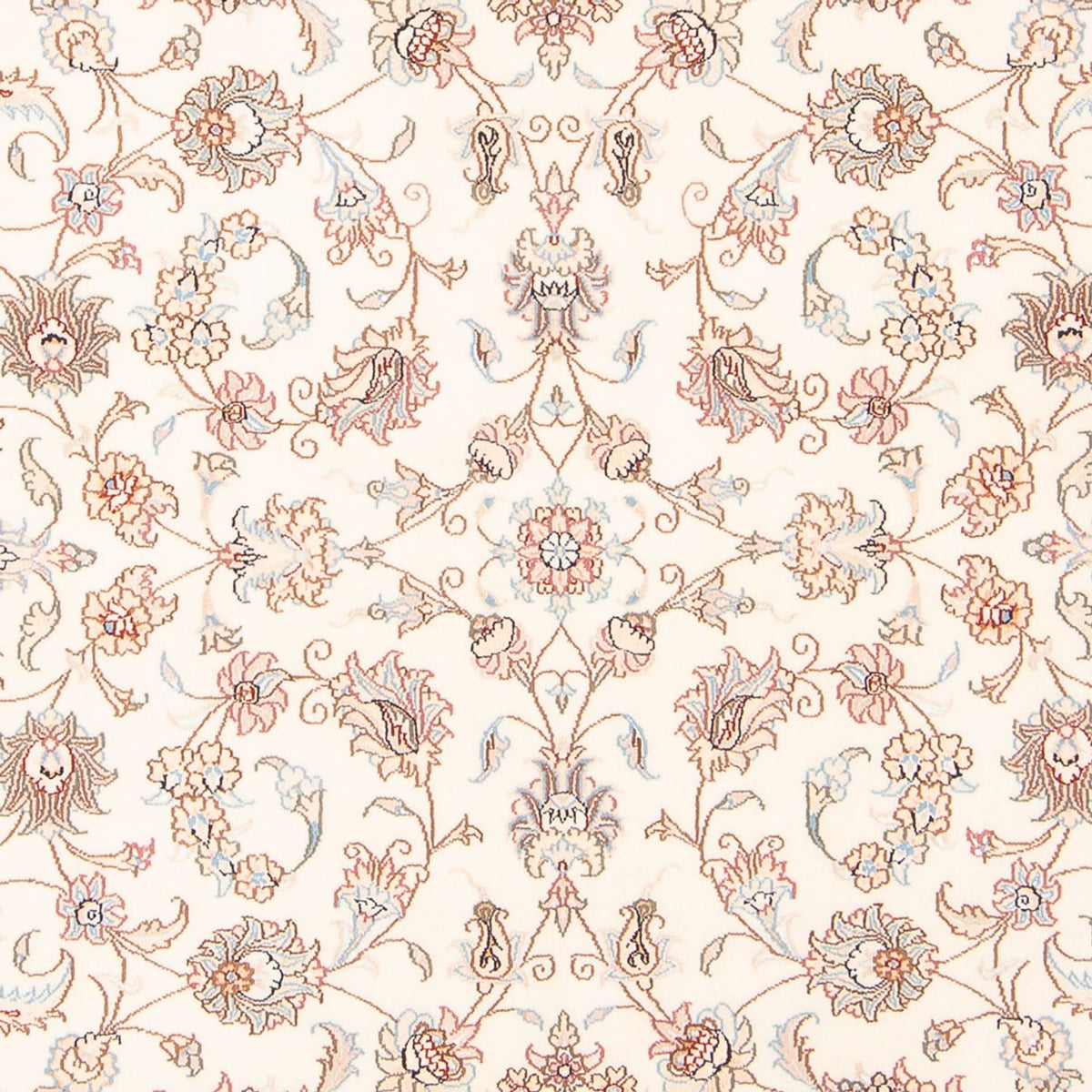 Alfombra Persa - Tabriz - Real - 205 x 148 cm - crema
