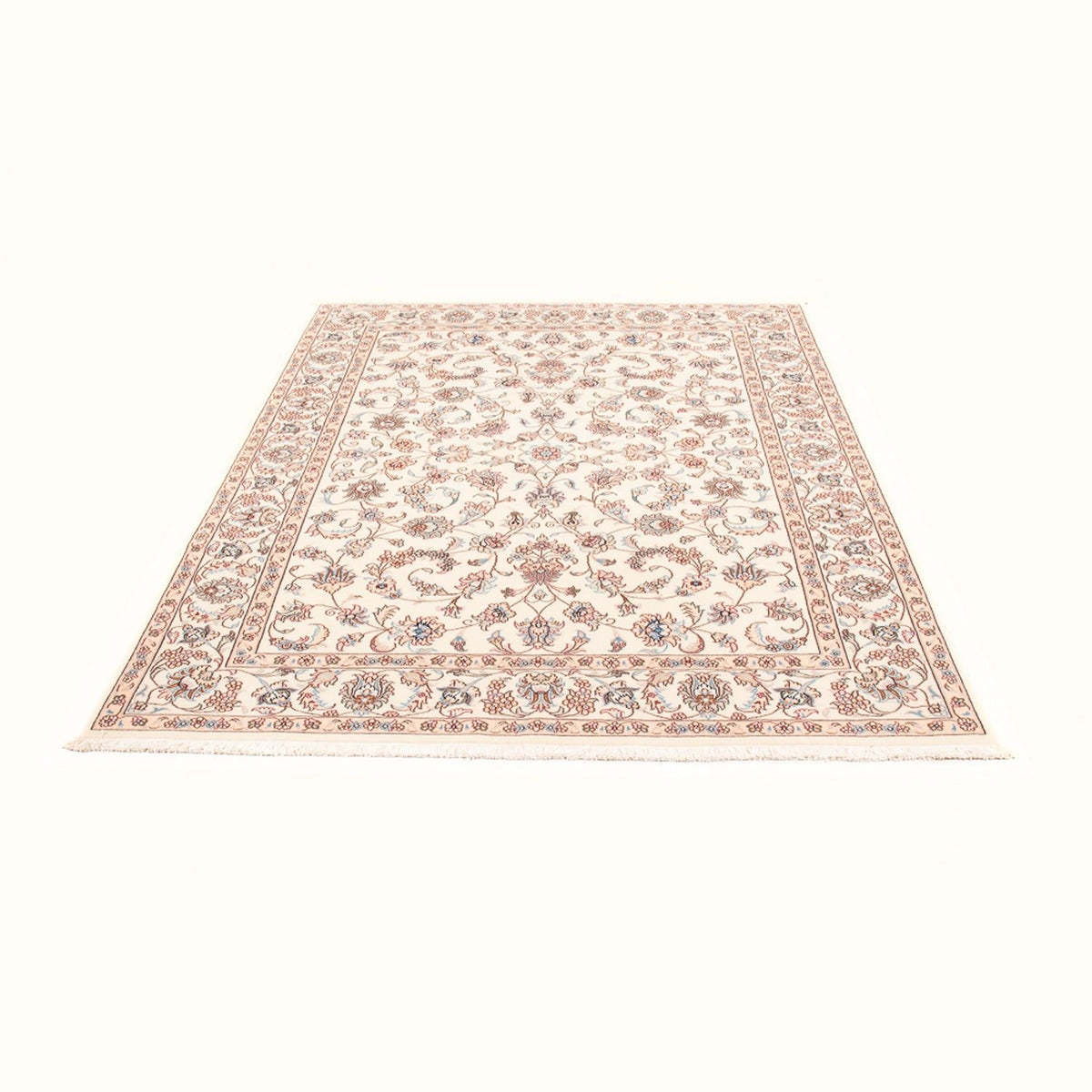Alfombra Persa - Tabriz - Real - 205 x 148 cm - crema