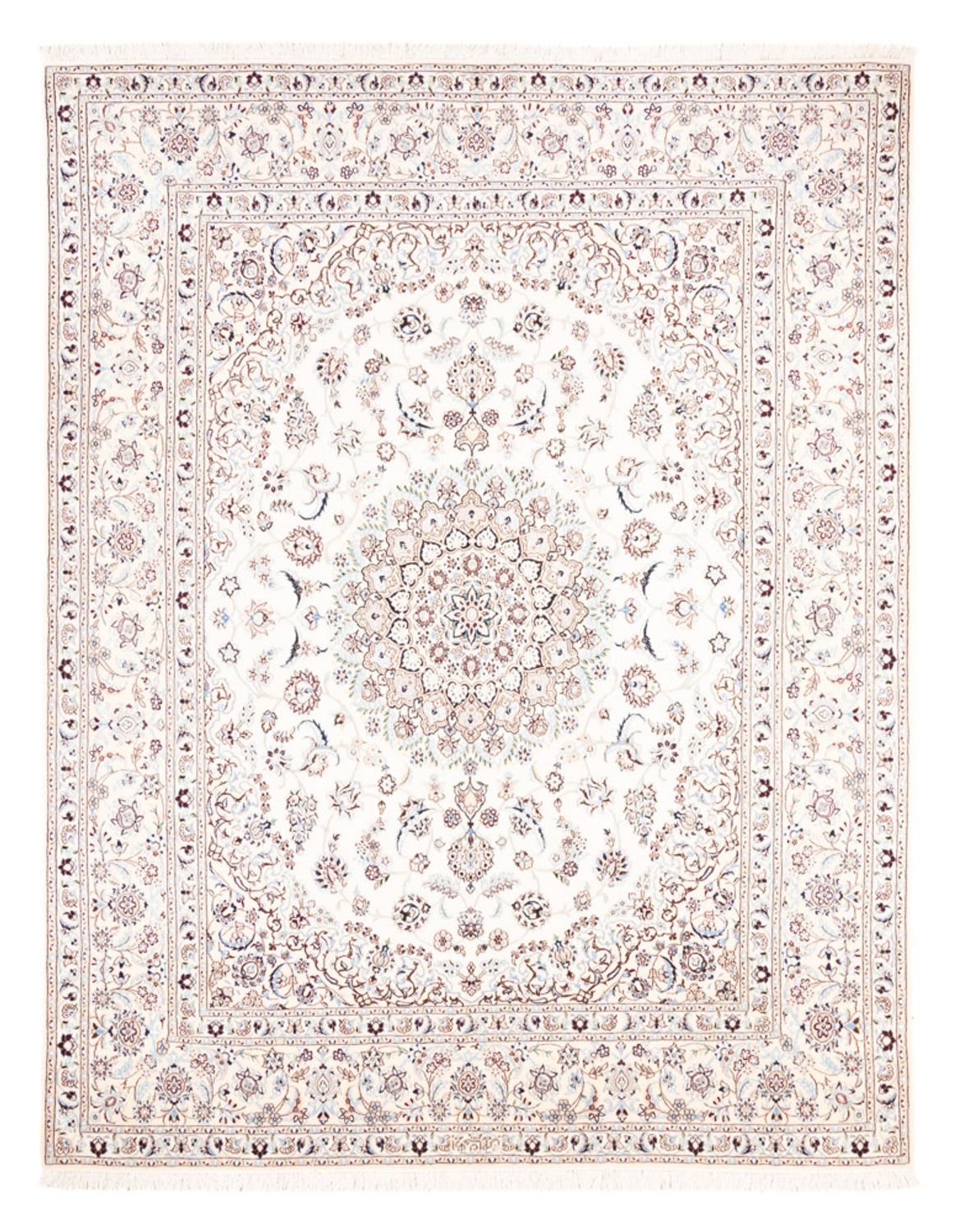 Alfombra Persa - Nain - Prima - 255 x 204 cm - crema