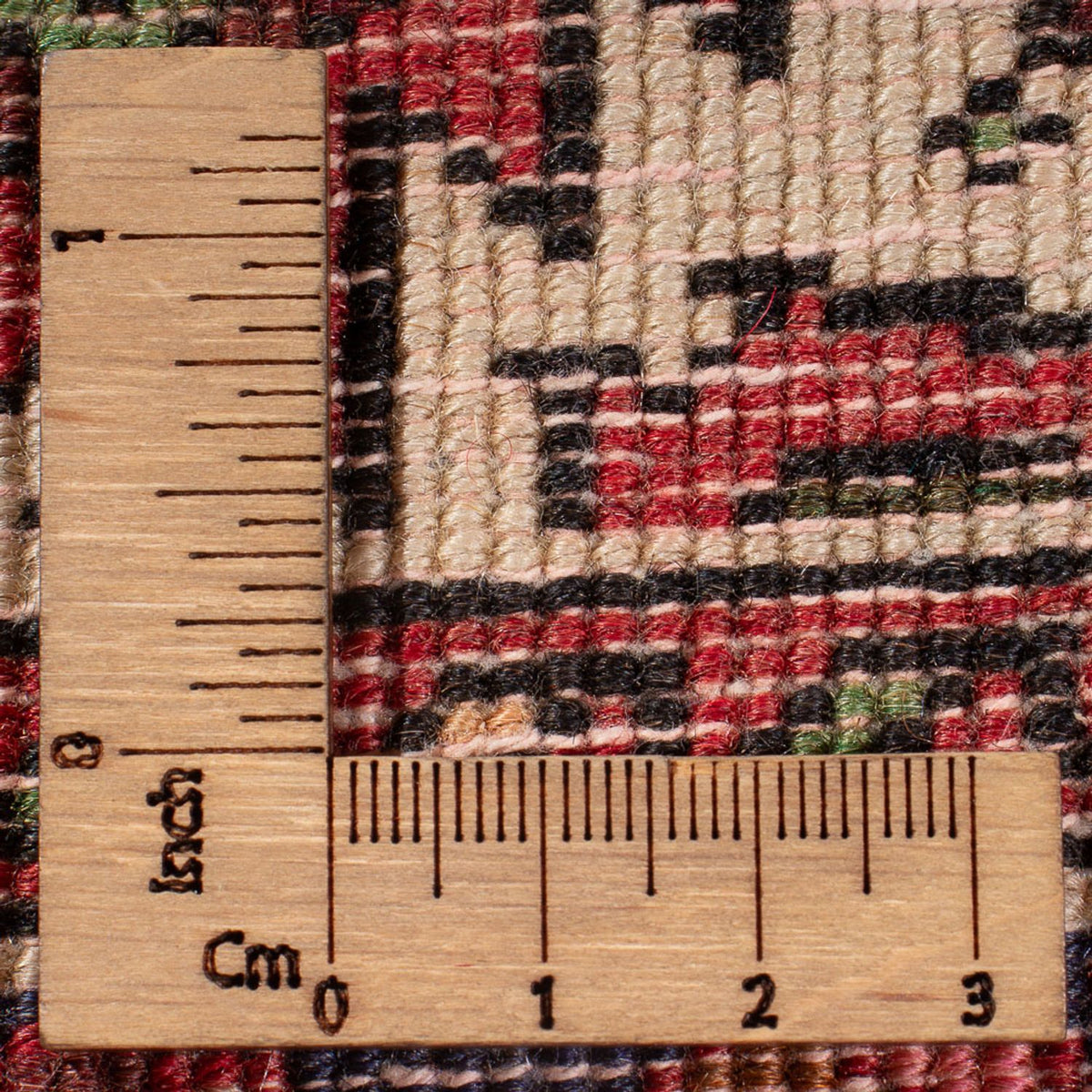 Alfombra persa - Nómada - 122 x 77 cm - rojo