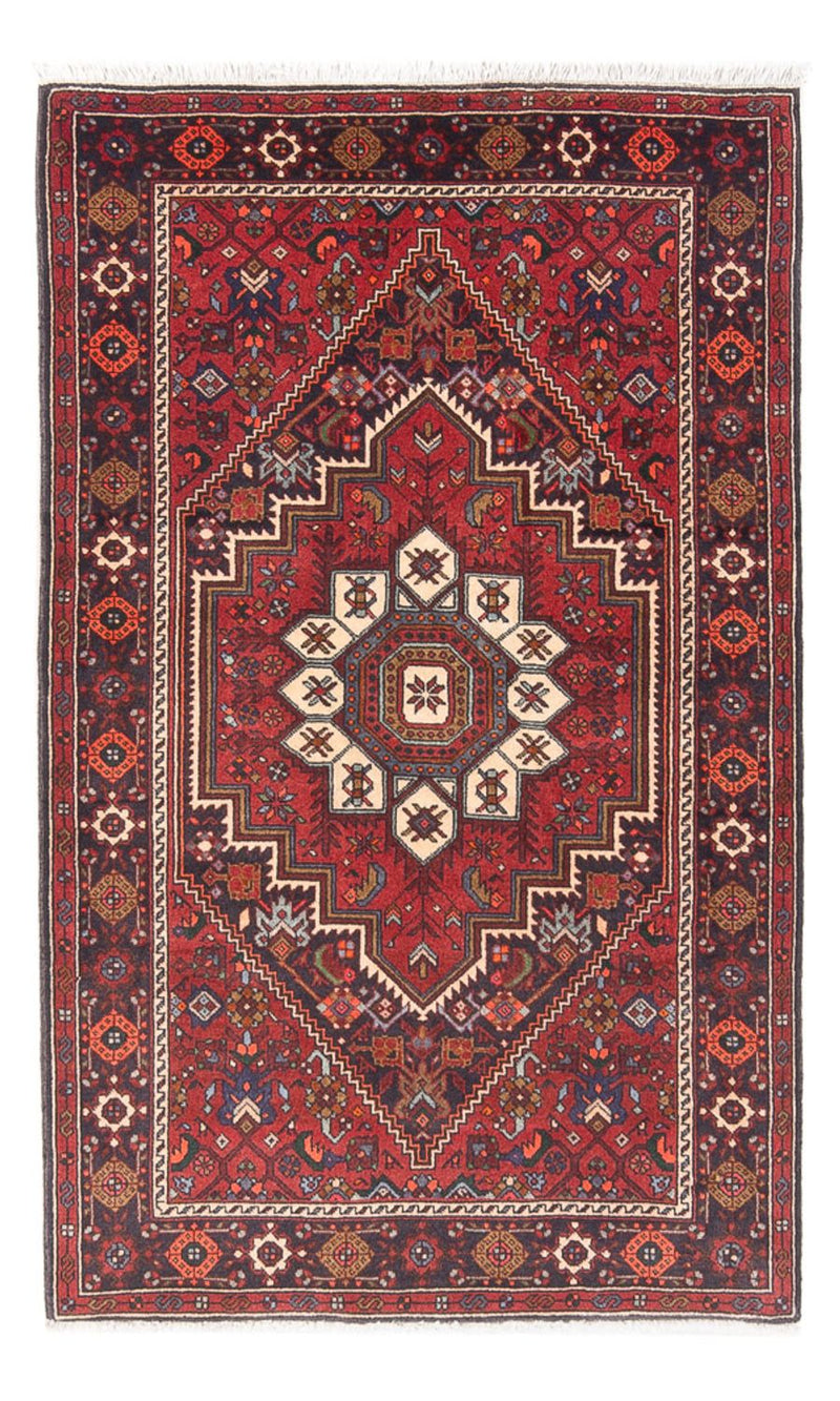 Alfombra persa - Nómada - 130 x 76 cm - rojo