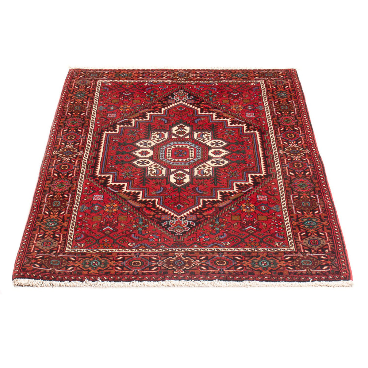 Alfombra persa - Nómada - 125 x 74 cm - rojo