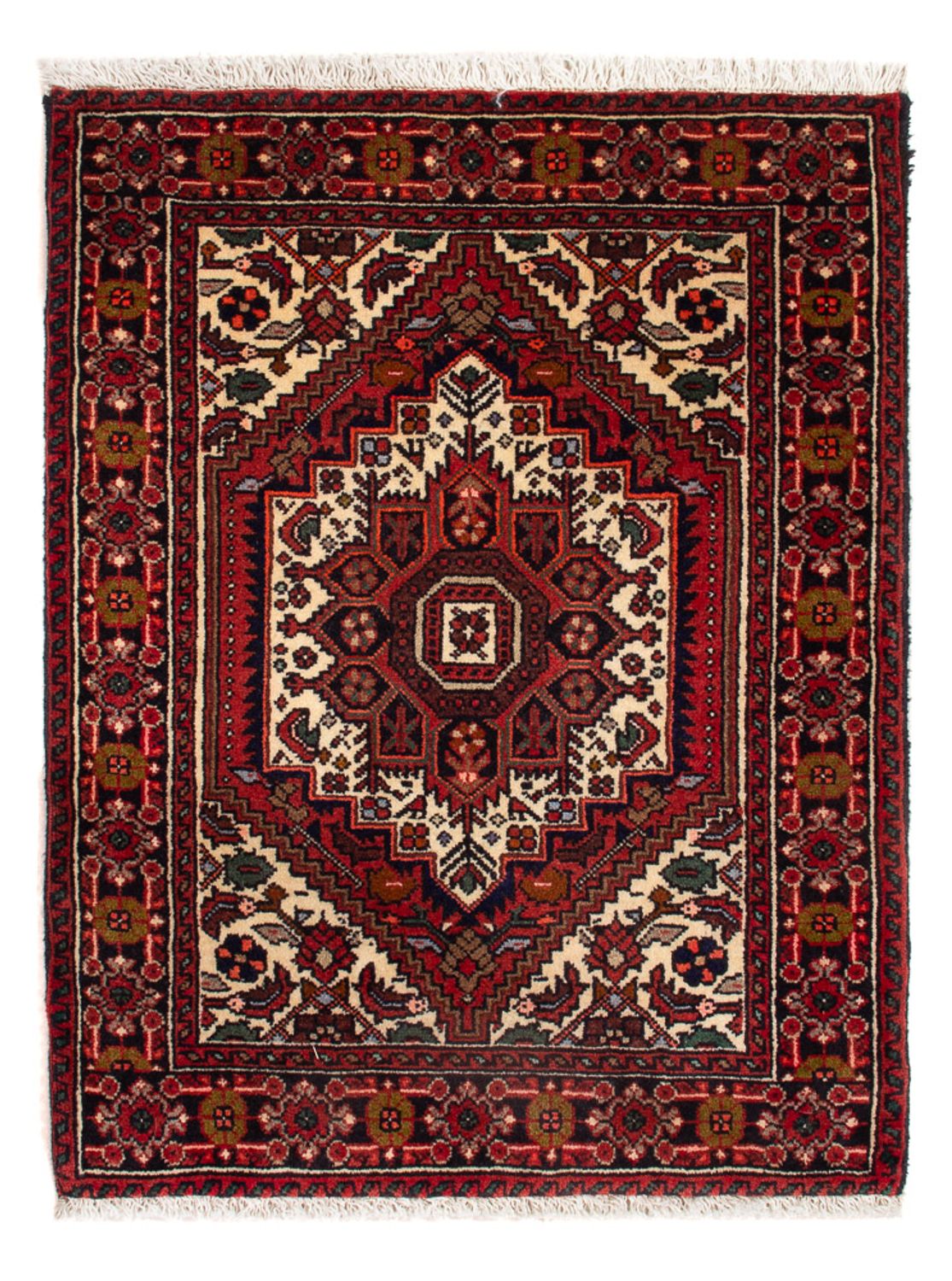 Alfombra persa - Nómada - 70 x 53 cm - rojo