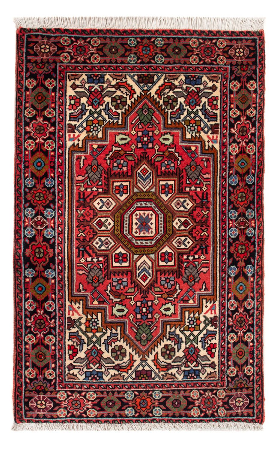 Alfombra persa - Nómada - 91 x 58 cm - rojo