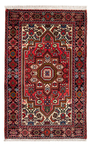 Alfombra persa - Nómada - 91 x 58 cm - rojo