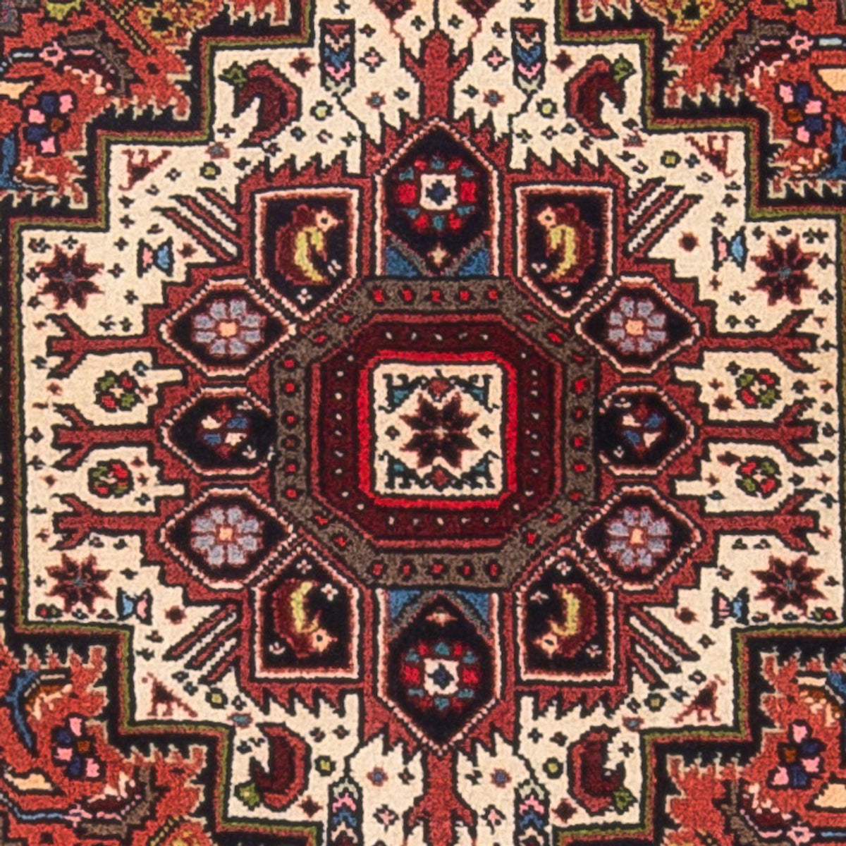 Alfombra persa - Nómada - 125 x 75 cm - crema