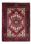Alfombra persa - Nómada - 88 x 63 cm - rojo