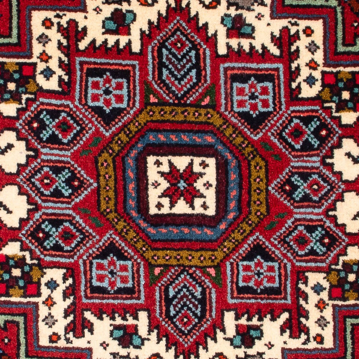 Alfombra persa - Nómada - 88 x 63 cm - rojo
