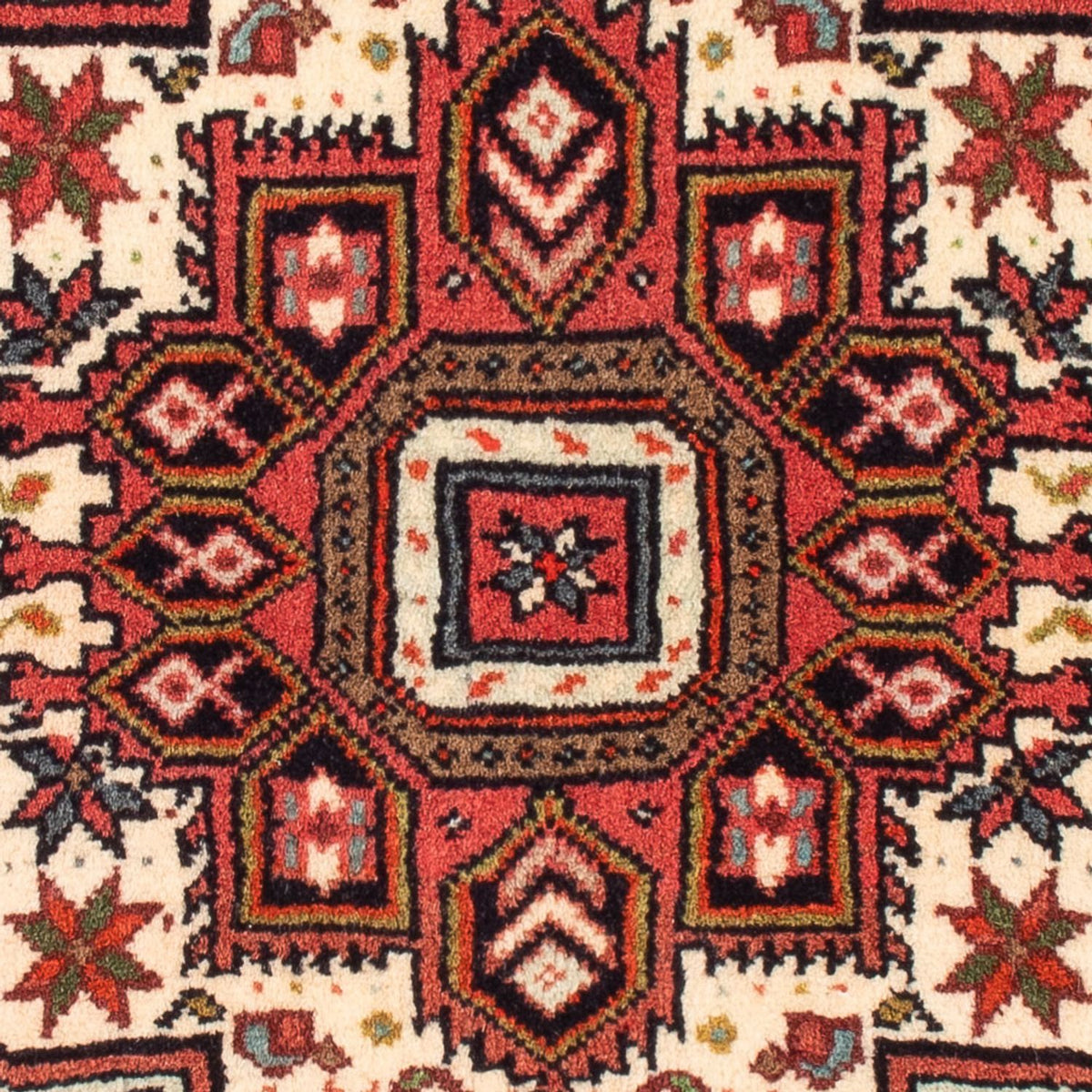 Alfombra persa - Nómada - 72 x 52 cm - rojo