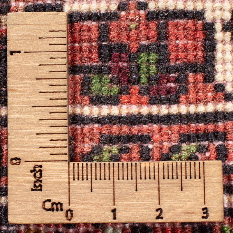 Alfombra persa - Nómada - 121 x 74 cm - crema