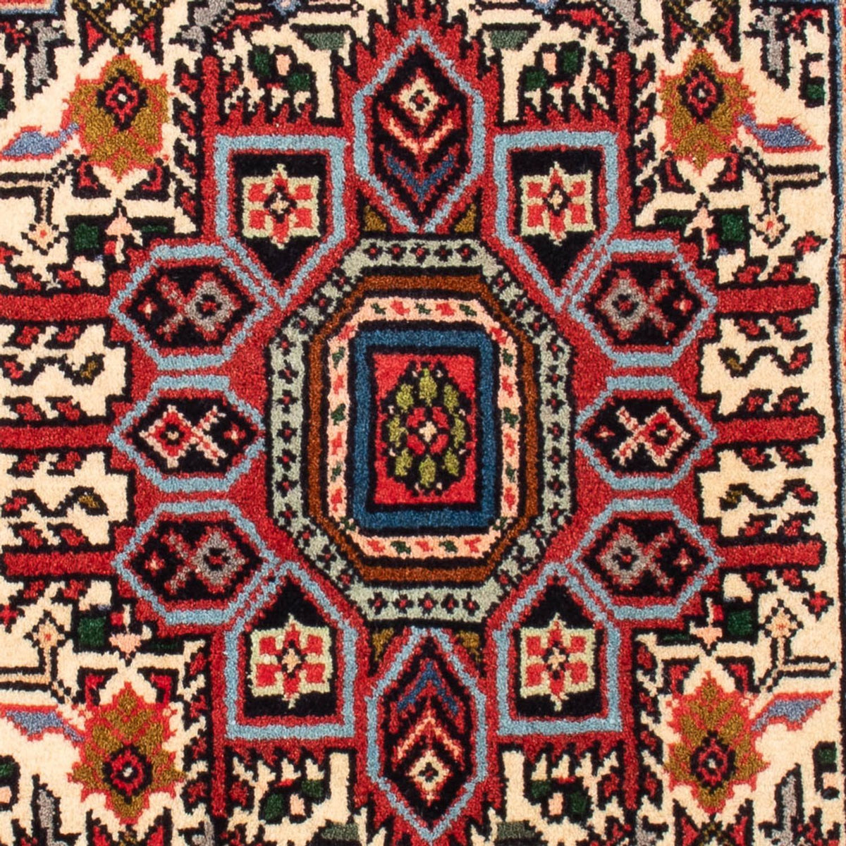 Alfombra persa - Nómada - 91 x 58 cm - rojo