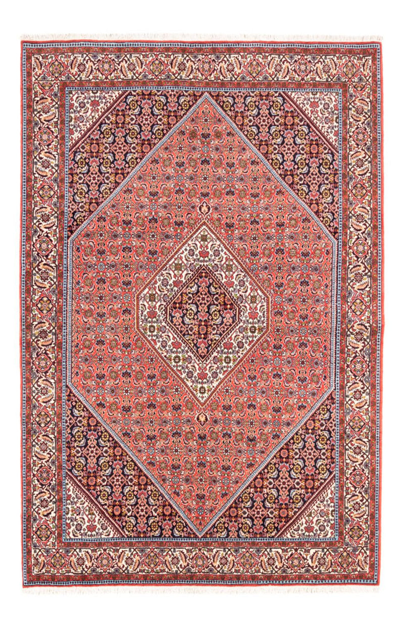 Alfombra persa - Bidjar - 243 x 170 cm - rojo