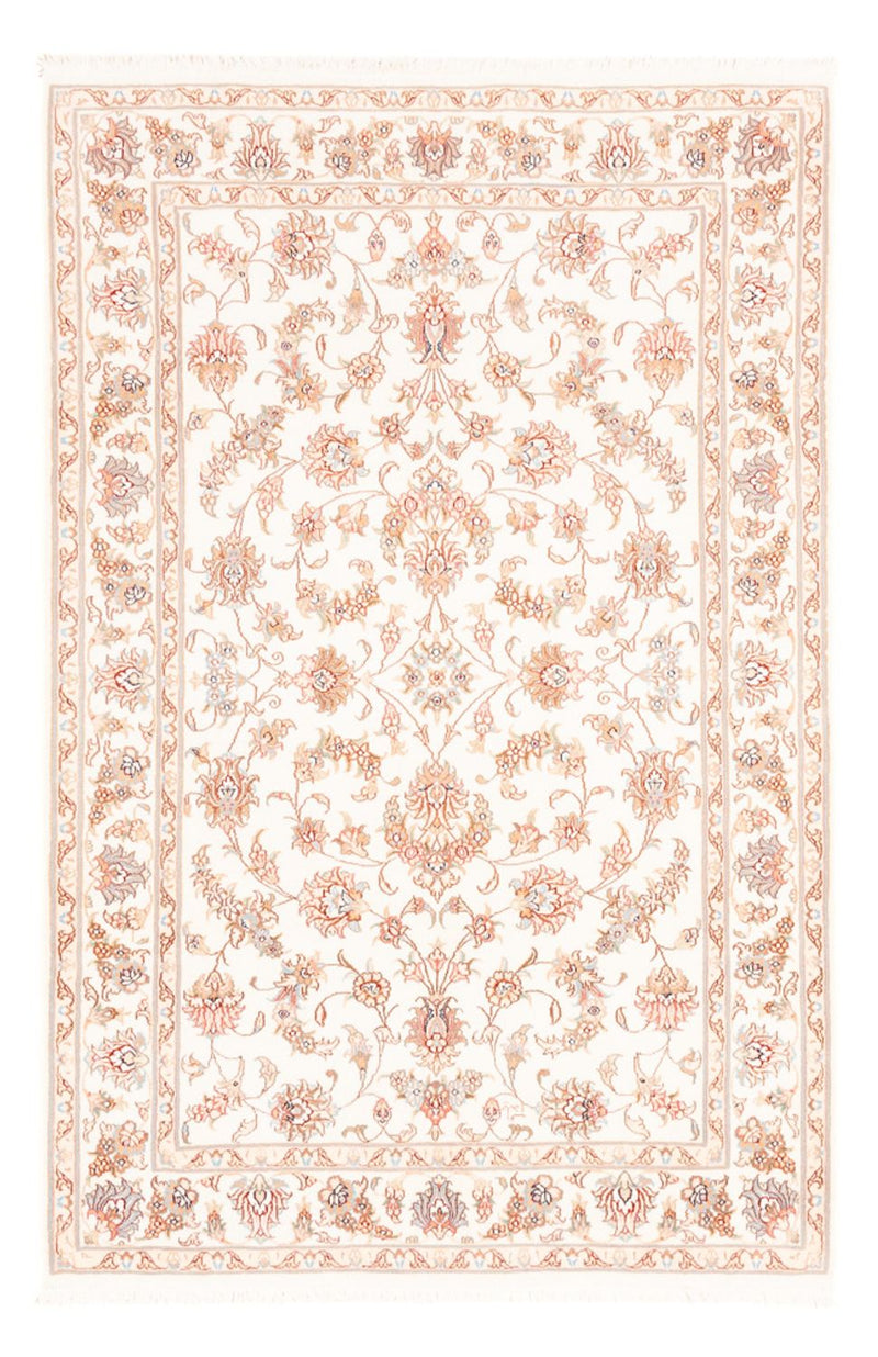 Alfombra persa - Tabriz - 184 x 117 cm - crema