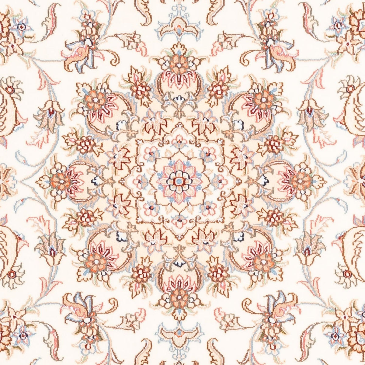 Alfombra persa - Tabriz - 175 x 122 cm - crema