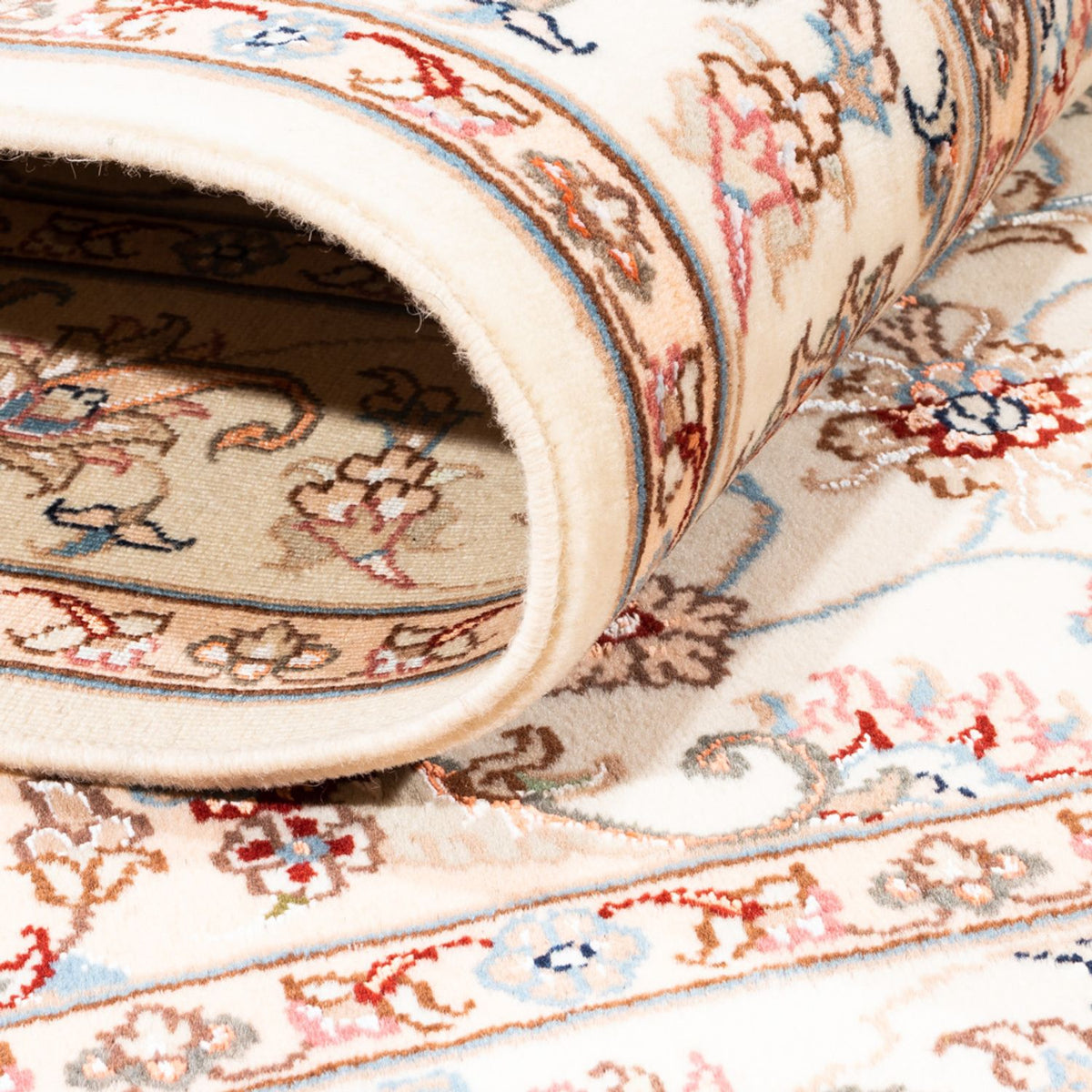 Alfombra persa - Tabriz - 175 x 122 cm - crema