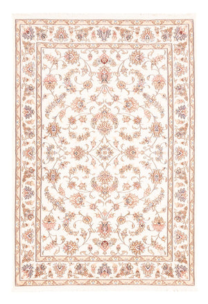 Alfombra persa - Tabriz - 173 x 119 cm - crema
