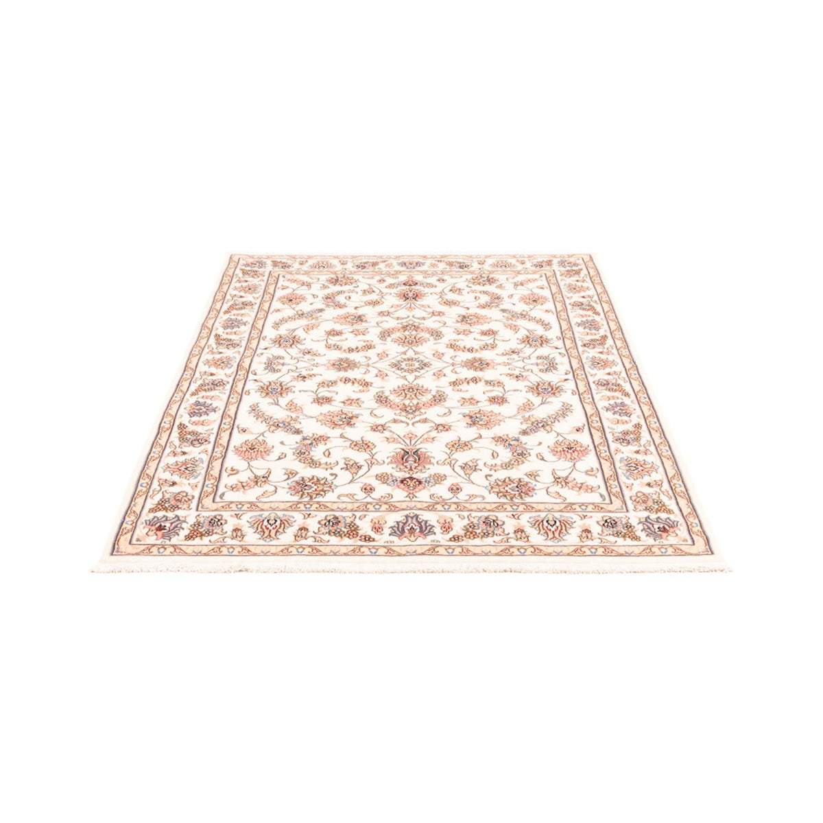 Alfombra persa - Tabriz - 173 x 119 cm - crema