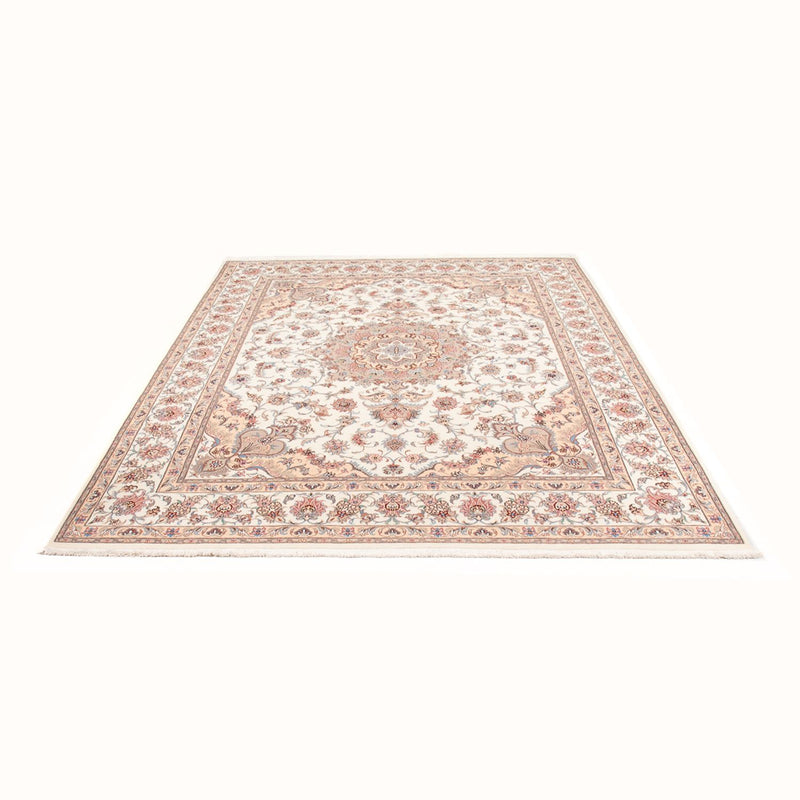 Alfombra Persa - Tabriz - Real - 252 x 198 cm - crema