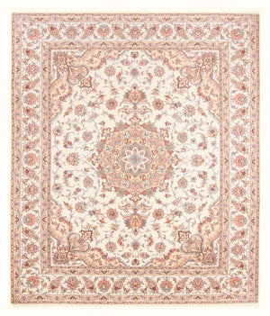 Alfombra Persa - Tabriz - Real - 252 x 199 cm - crema