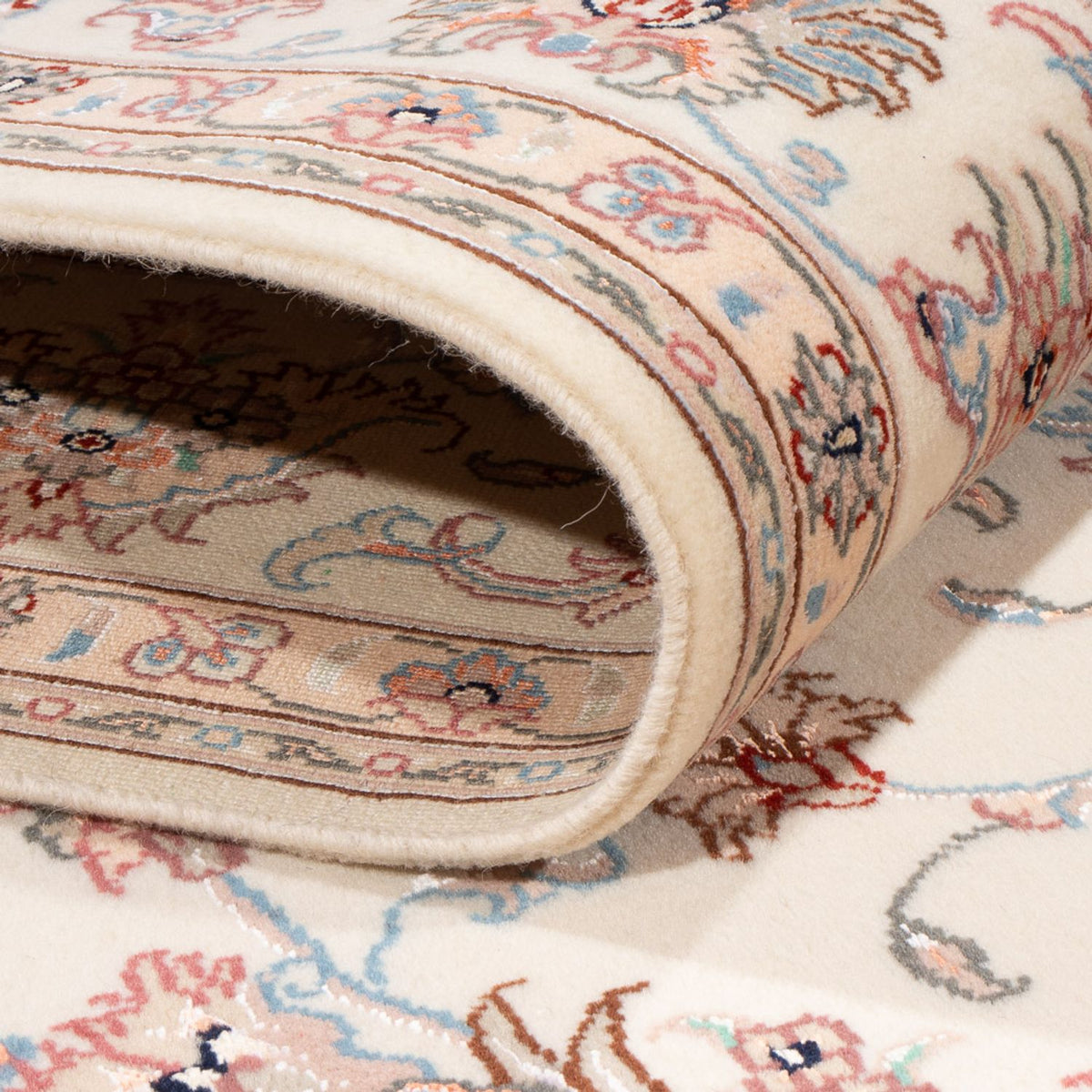 Alfombra Persa - Tabriz - Real - 234 x 167 cm - crema