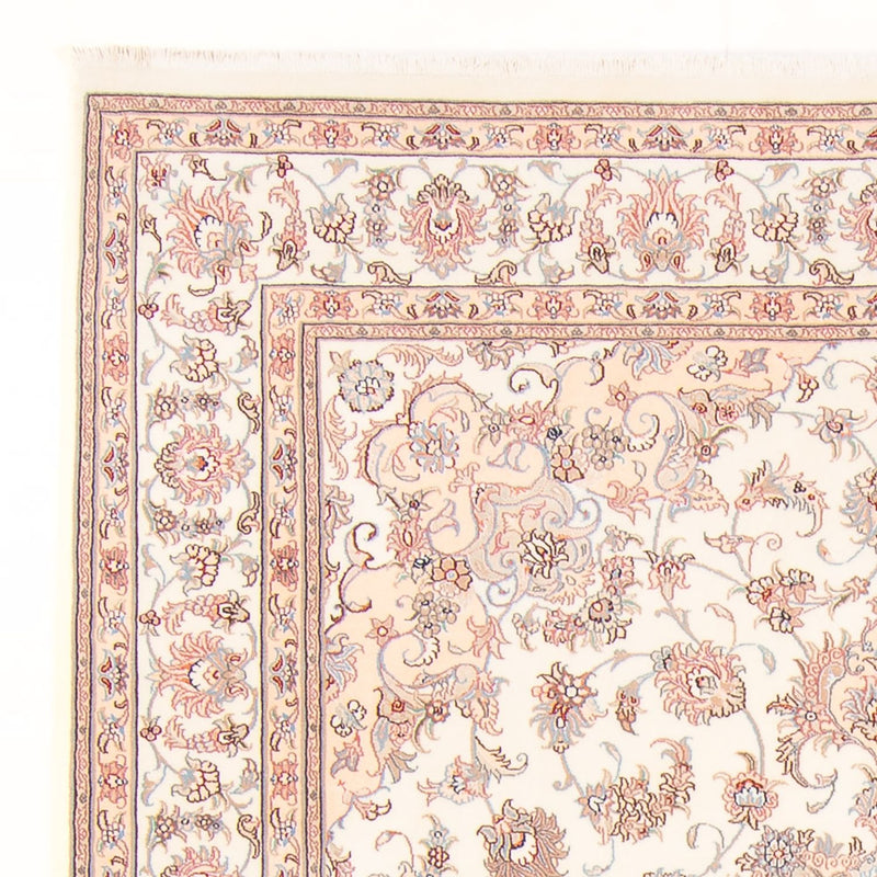 Alfombra Persa - Tabriz - Real - 257 x 197 cm - crema