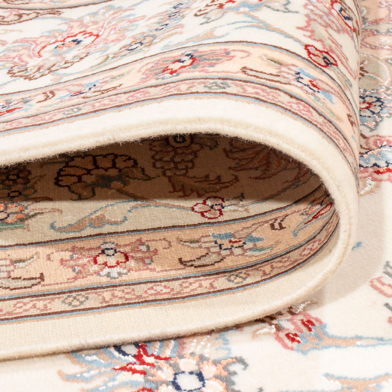 Alfombra Persa - Tabriz - Real - 257 x 197 cm - crema