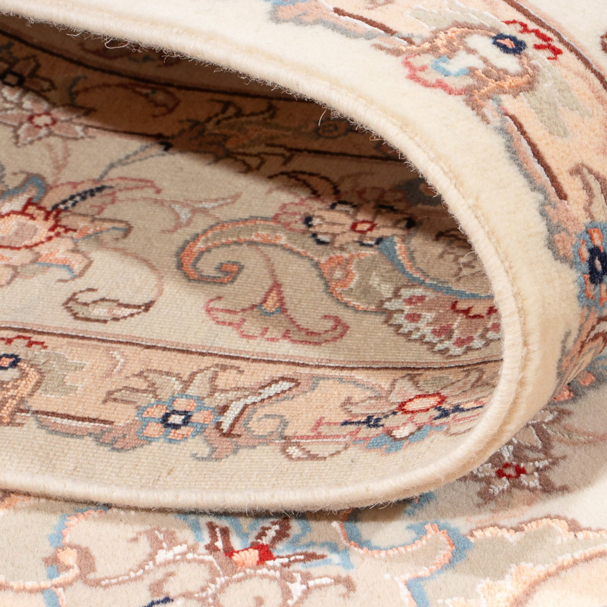Alfombra Persa - Tabriz - Real - 201 x 149 cm - crema