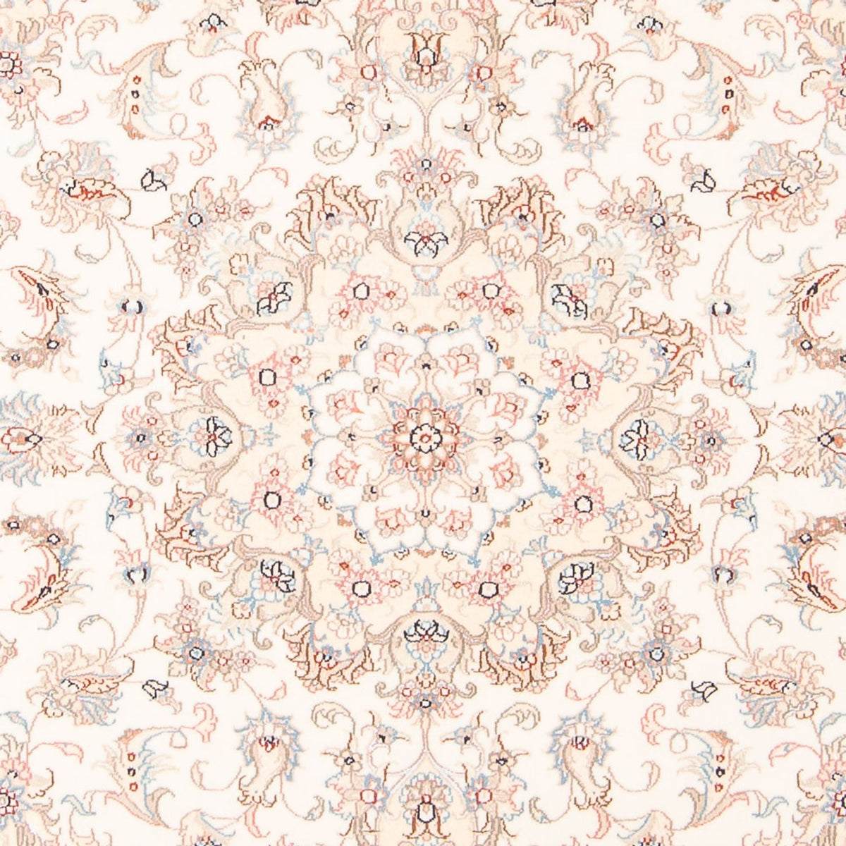 Alfombra Persa - Tabriz - Real - 201 x 150 cm - crema