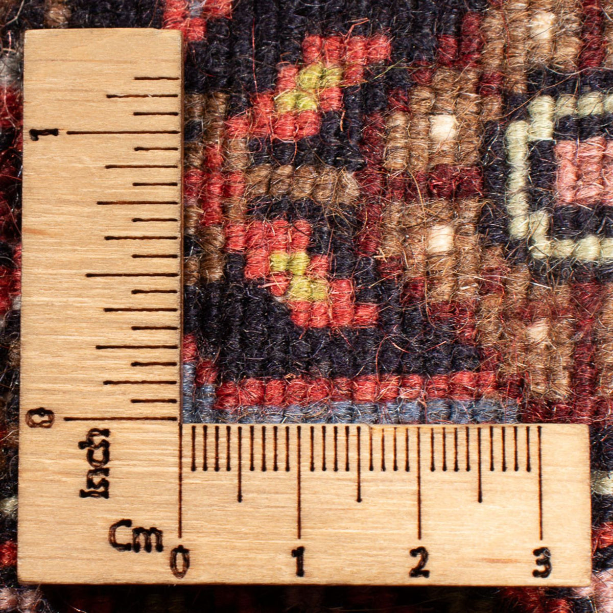 Alfombra persa - Nómada - 60 x 40 cm - crema