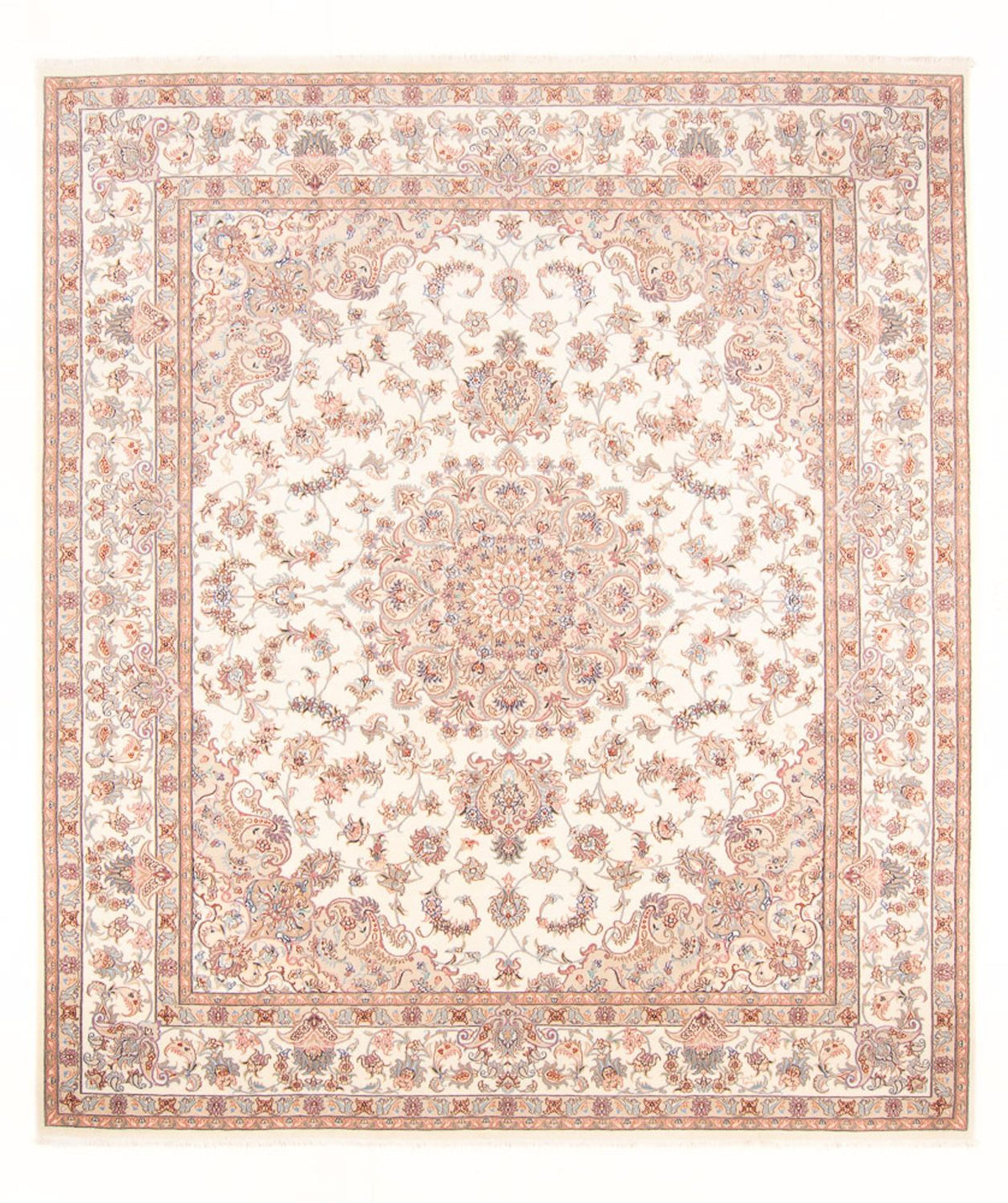 Alfombra Persa - Tabriz - Real - 300 x 245 cm - crema