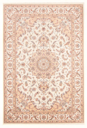 Alfombra Persa - Tabriz - Real - 293 x 197 cm - crema