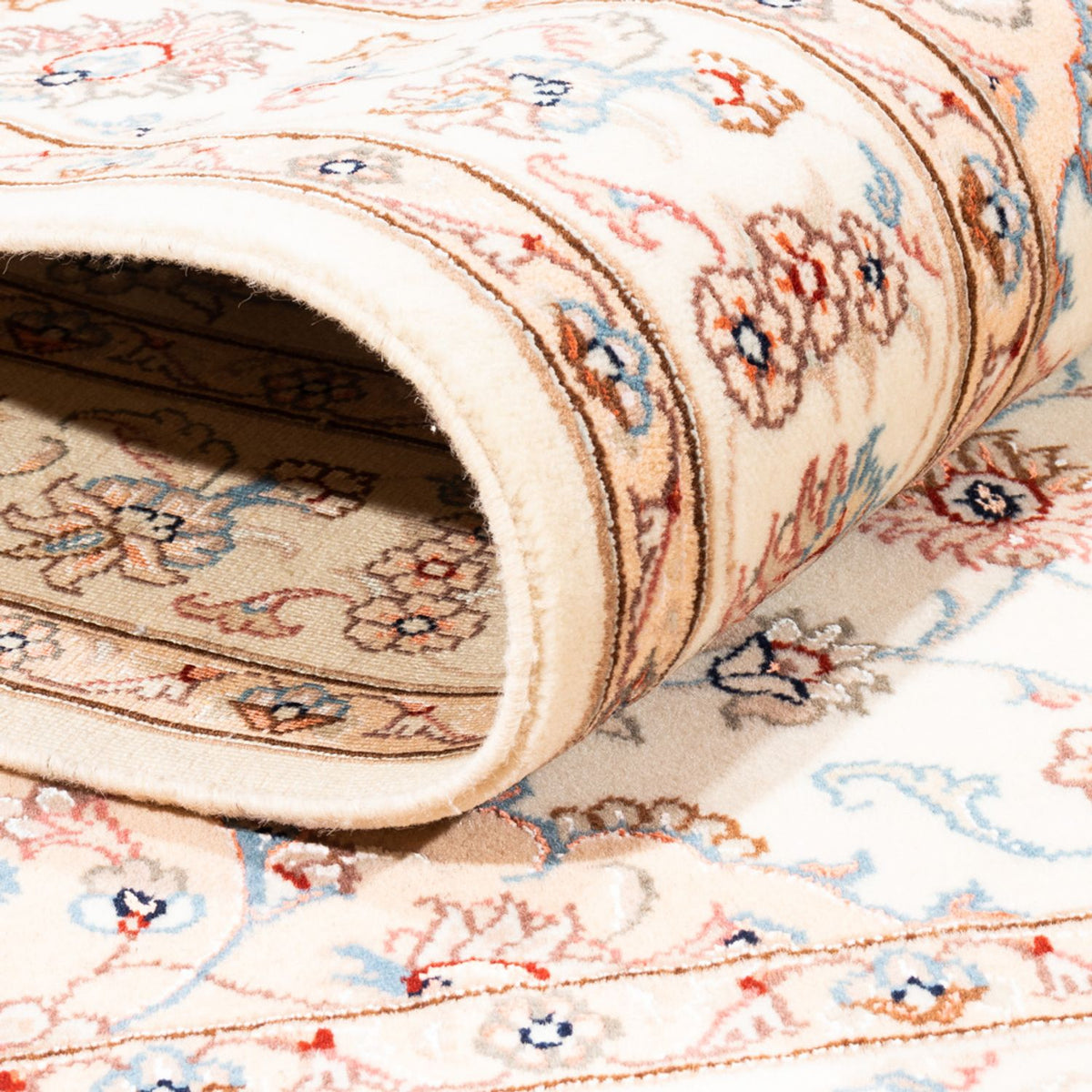 Alfombra persa - Tabriz - 173 x 118 cm - crema