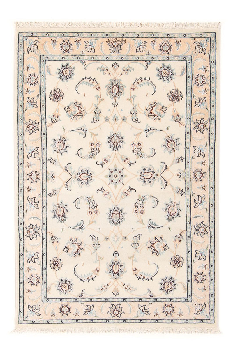 Alfombra Persa - Nain - Prima - 126 x 80 cm - crema