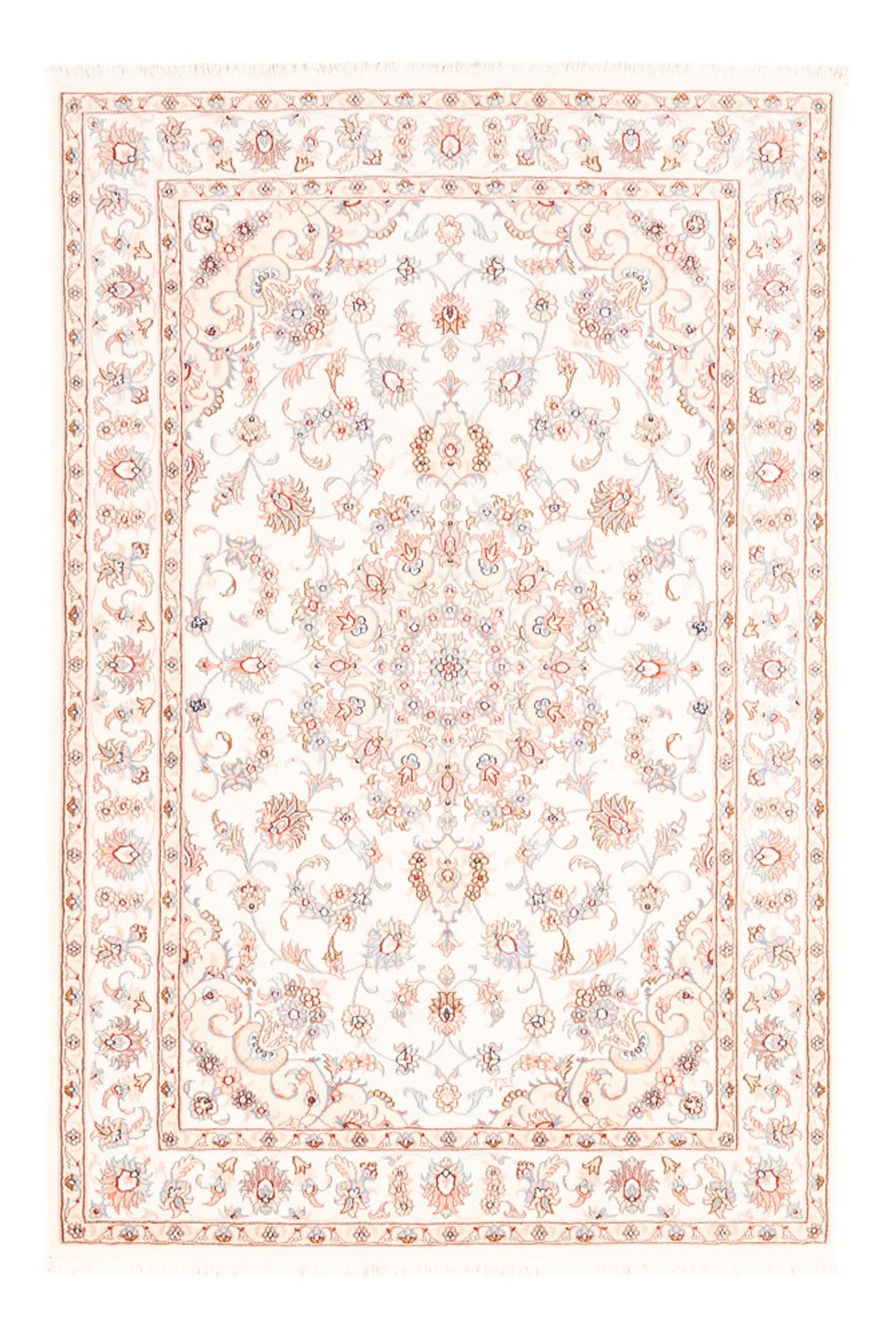 Alfombra persa - Tabriz - 179 x 120 cm - crema