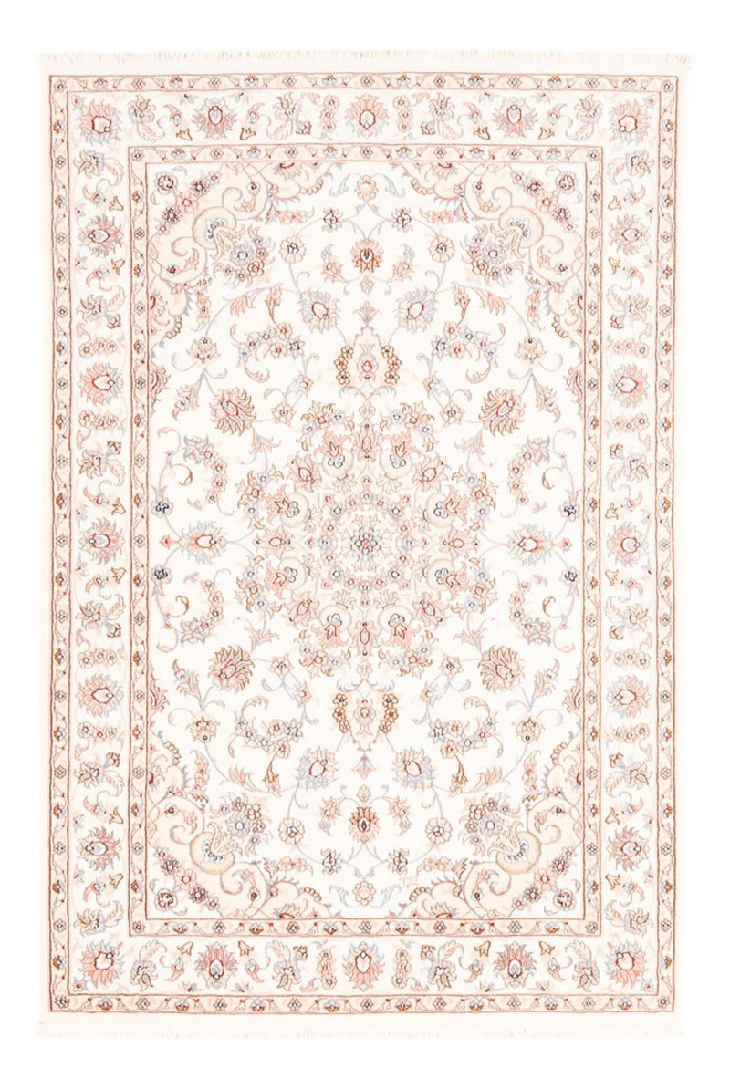 Alfombra persa - Tabriz - 179 x 120 cm - crema