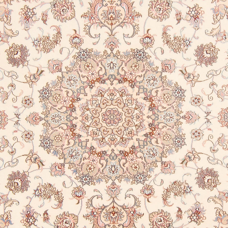 Alfombra Persa - Tabriz - Real - 248 x 198 cm - crema