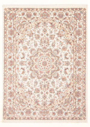 Alfombra Persa - Tabriz - Real - 205 x 150 cm - crema