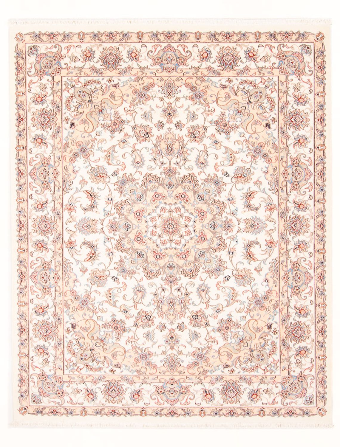 Alfombra Persa - Tabriz - Real - 200 x 151 cm - crema