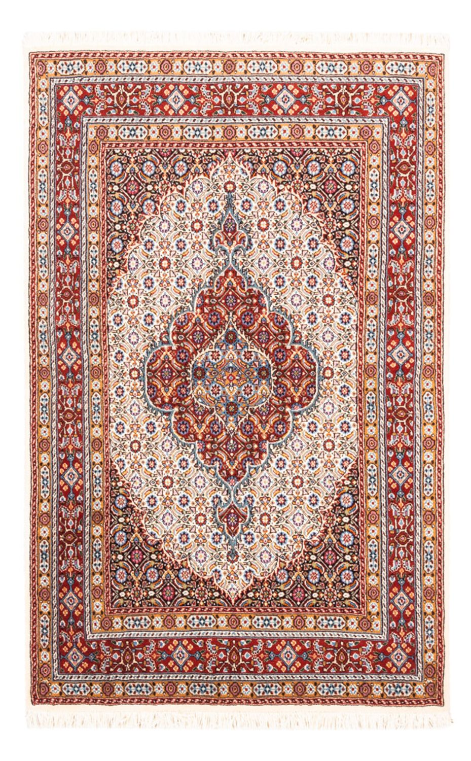 Alfombra persa - Clásica - 150 x 95 cm - crema