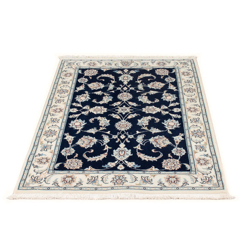 Alfombra Persa - Nain - Prima - 118 x 78 cm - azul oscuro