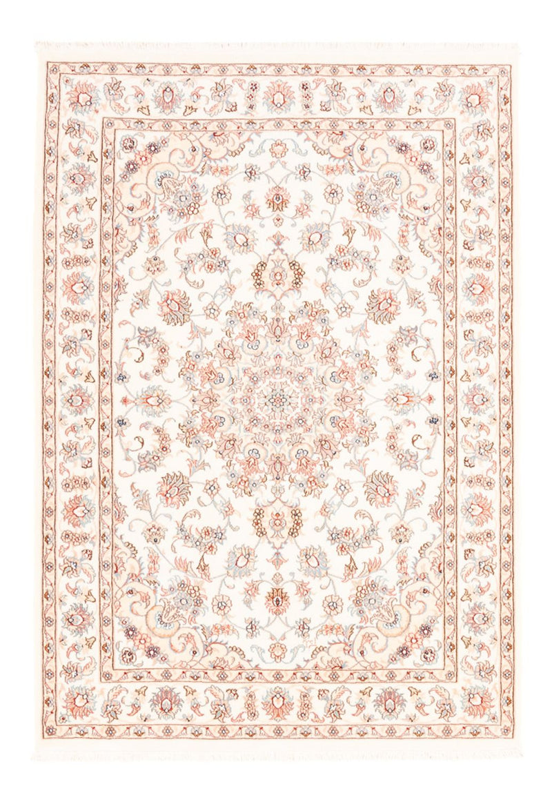 Alfombra persa - Tabriz - 174 x 119 cm - crema