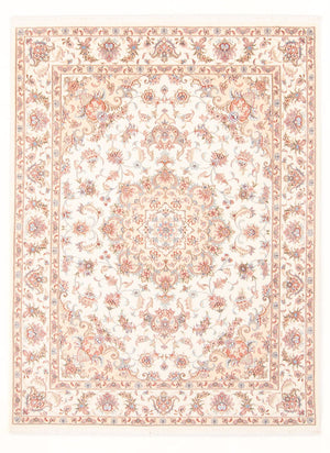 Alfombra Persa - Tabriz - Real - 198 x 149 cm - crema