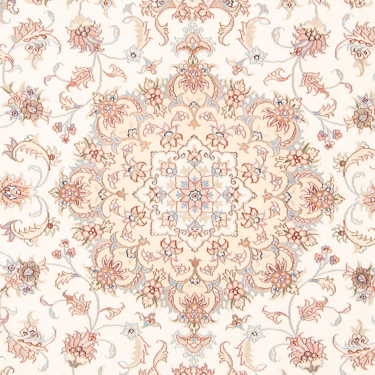 Alfombra Persa - Tabriz - Real - 198 x 149 cm - crema